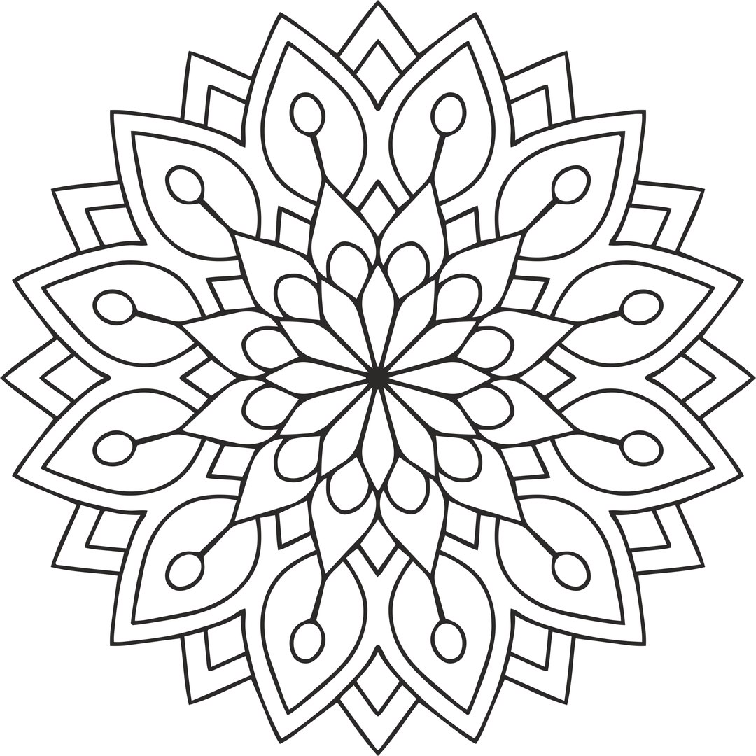 Mandala Circular Ornament Free Vector File