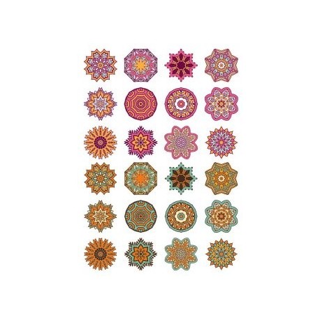 Mandala Ornaments Circles 5 Free Vector File