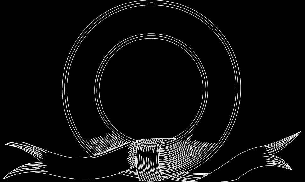 Mirror Frame 0440 Free DXF File