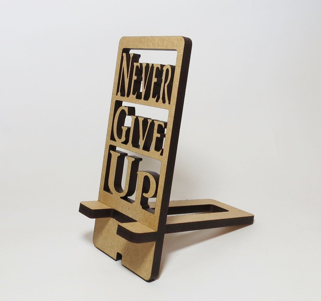 Mobile Stand Mdf 6mm For Laser Cutting Free DXF File