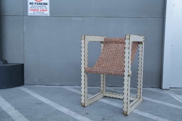 Modern Chair Cnc Plan For Laser Cut Free Vector File