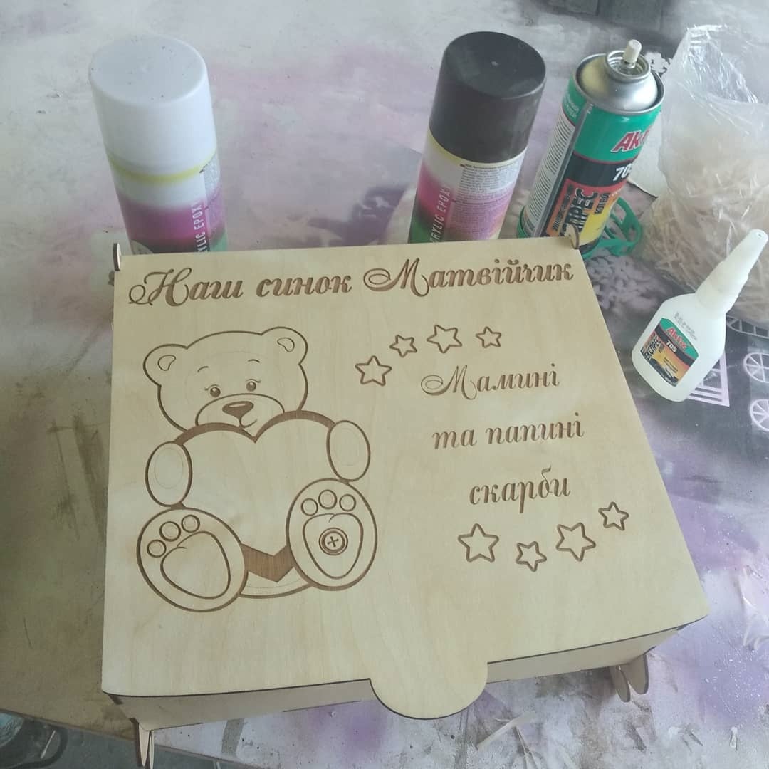 Mom Treasure Box For Laser Cut Free Vector File