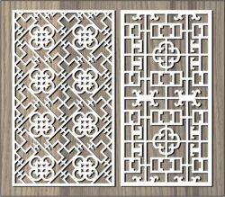 Money Flower Shaped Partition For Laser Cut Cnc Free Vector File