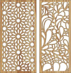New Modern Bulkhead For Laser Cut Cnc Free DXF File