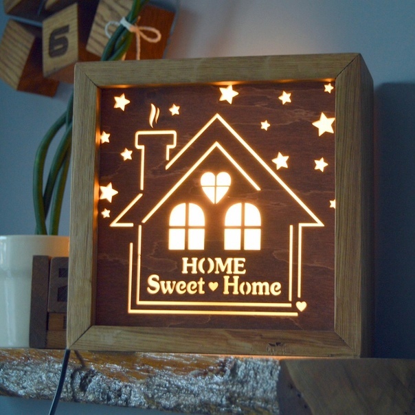 Night Light From An Old Housekeeper For Laser Cut Free Vector File