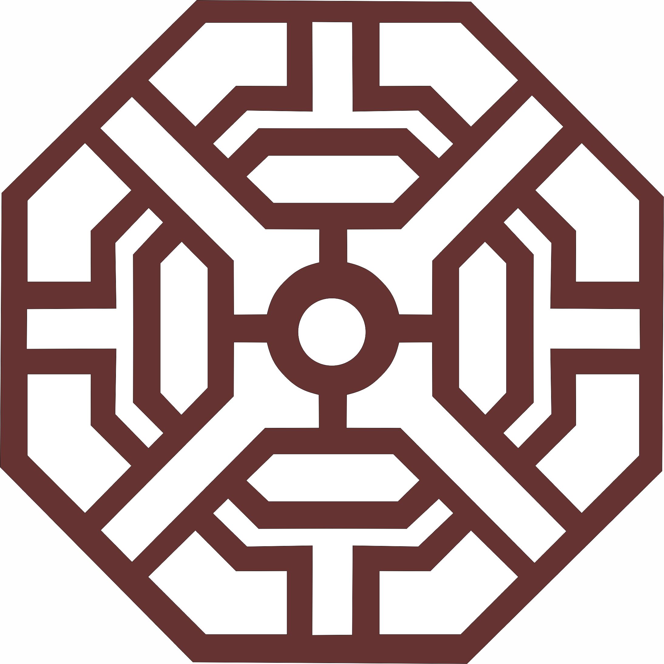 Octagonal Divider Pattern For Laser Cut Free Vector File