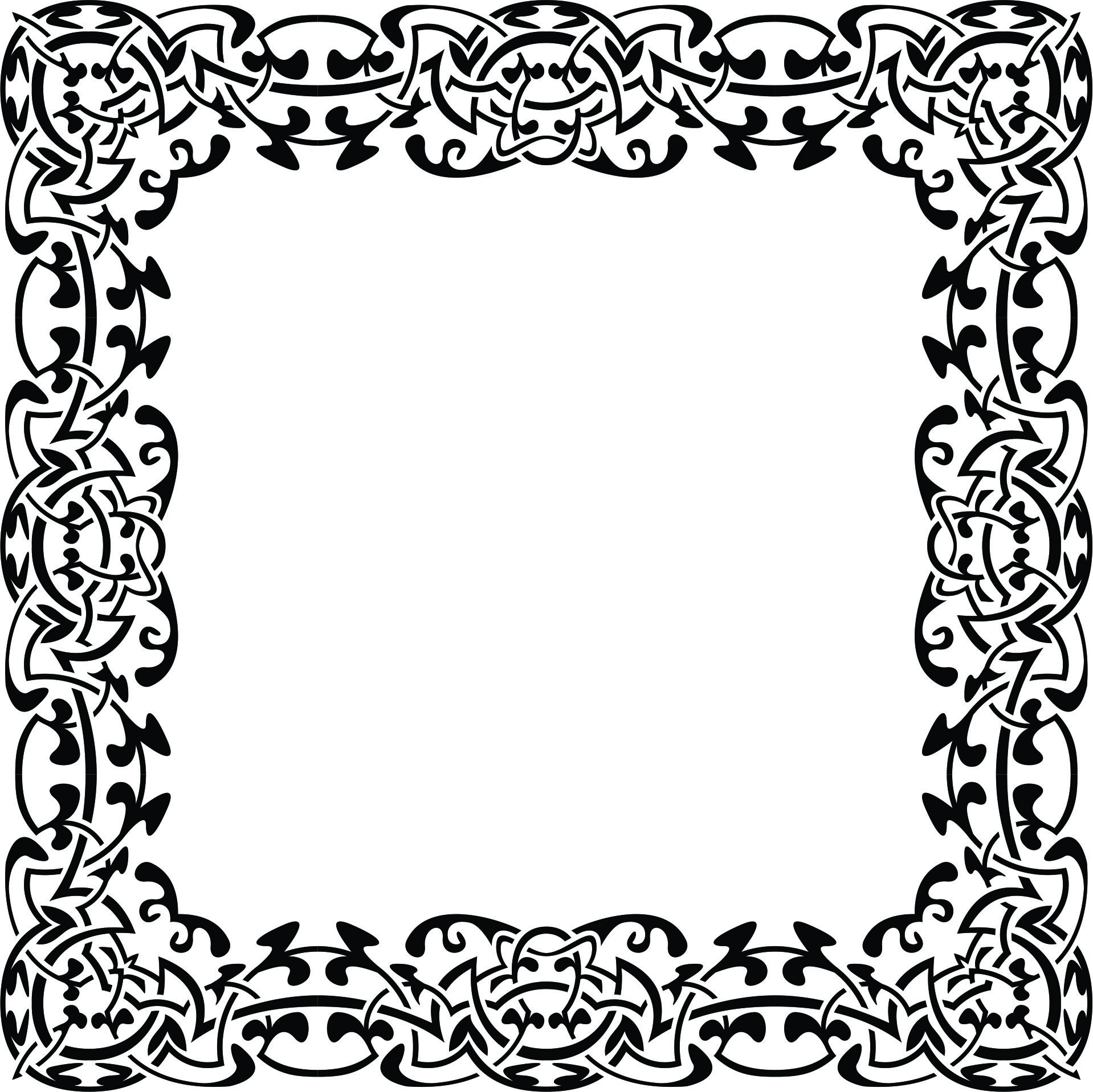 Ornament Stencil Seamless Pattern For Laser Cut Free Vector File