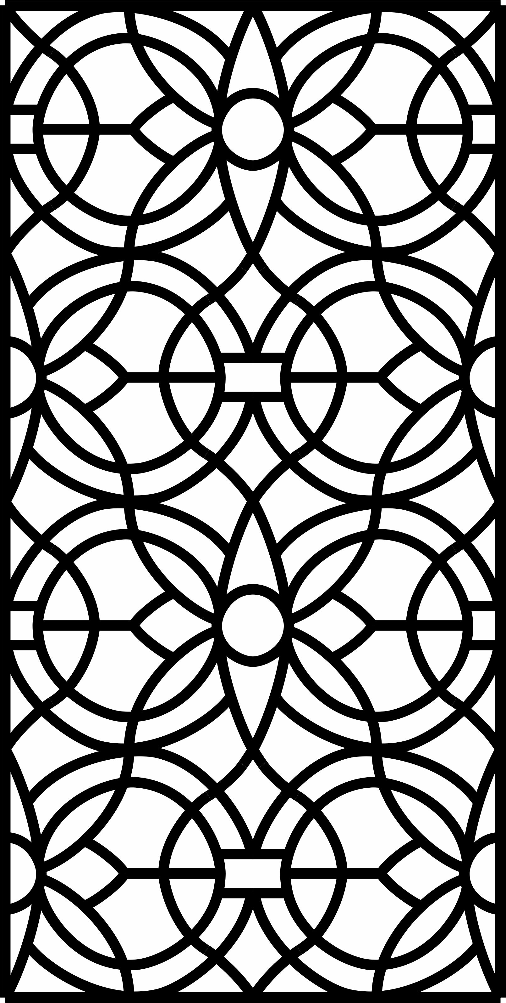 Panels Room Divider Lattice Seamless Free DXF File