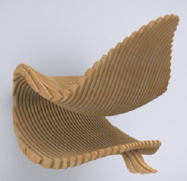 Parametric Chair Free Vector File
