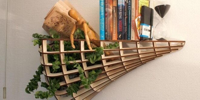 Parametric Shelf For Laser Cutting Free DXF File