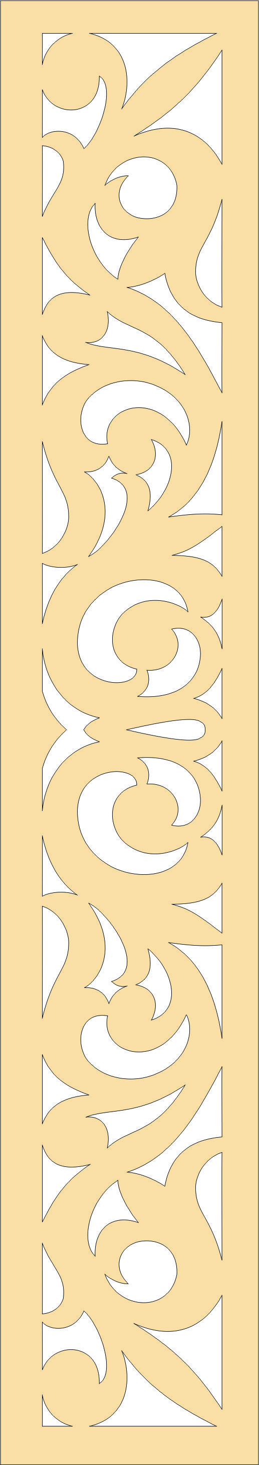 Partition Indoor Panels Lattice Room Divider Pattern For Laser Cut Free Vector File