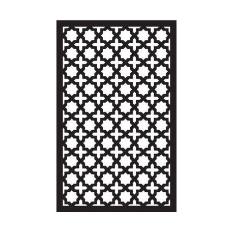 Pattern Art Design Panel Free DXF File