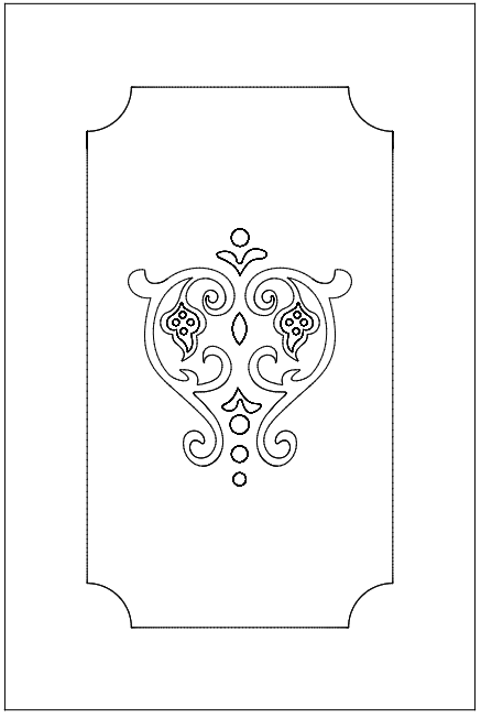 Patterns For Door Free DXF File