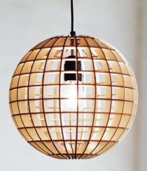 Pendant Light Laser Cut Free DXF File