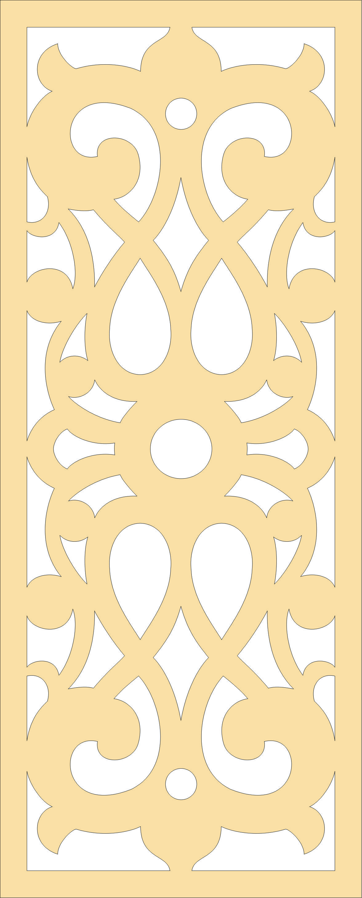 Privacy Partition Indoor Lattice Room Divider Seamless Design Pattern For Laser Cut Free Vector File