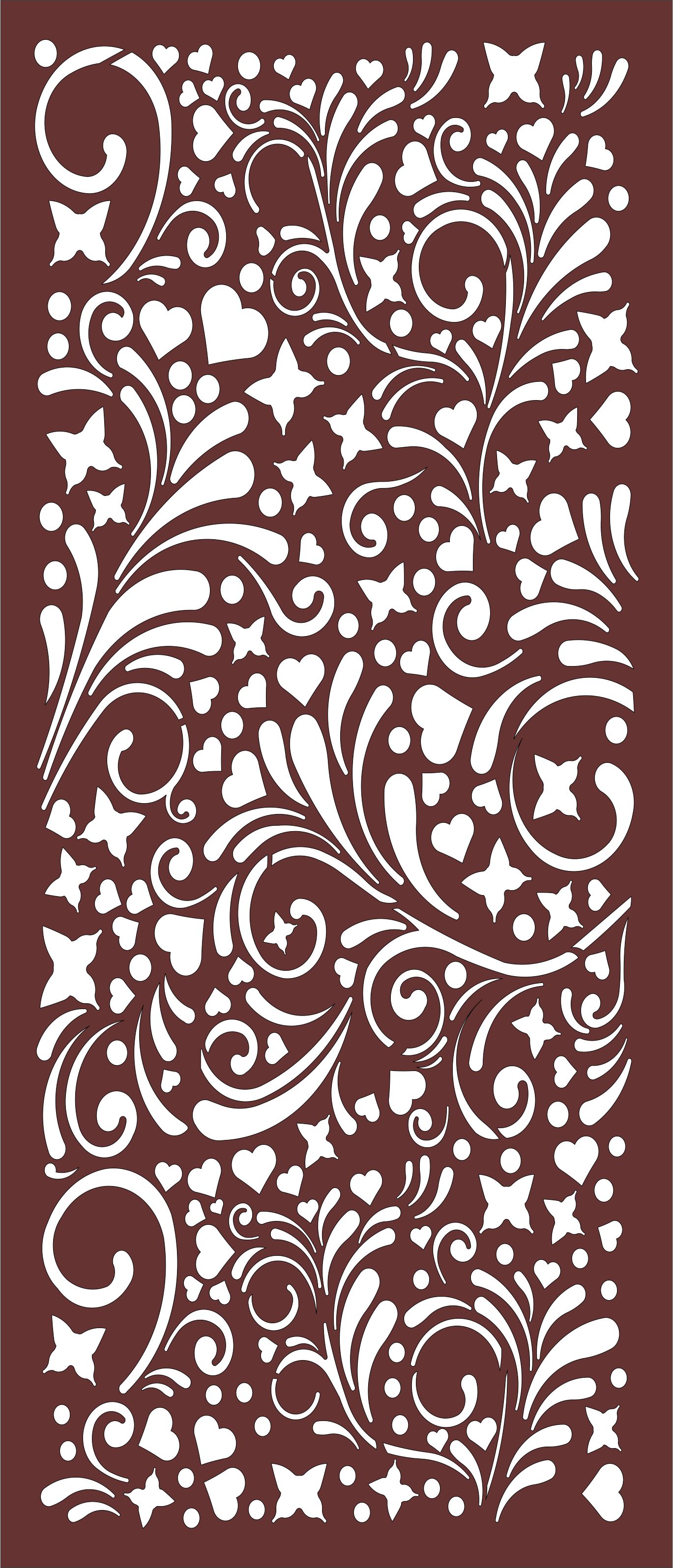 Privacy Partition Indoor Panels Room Divider Seamless For Laser Cut Free Vector File