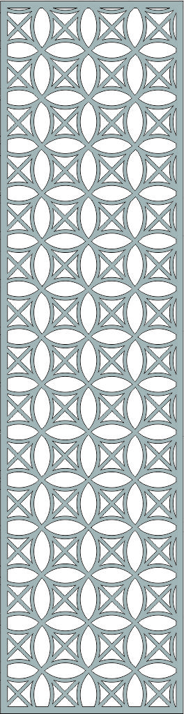 Privacy Partition Window Lattice Seamless Design For Laser Cut Free Vector File