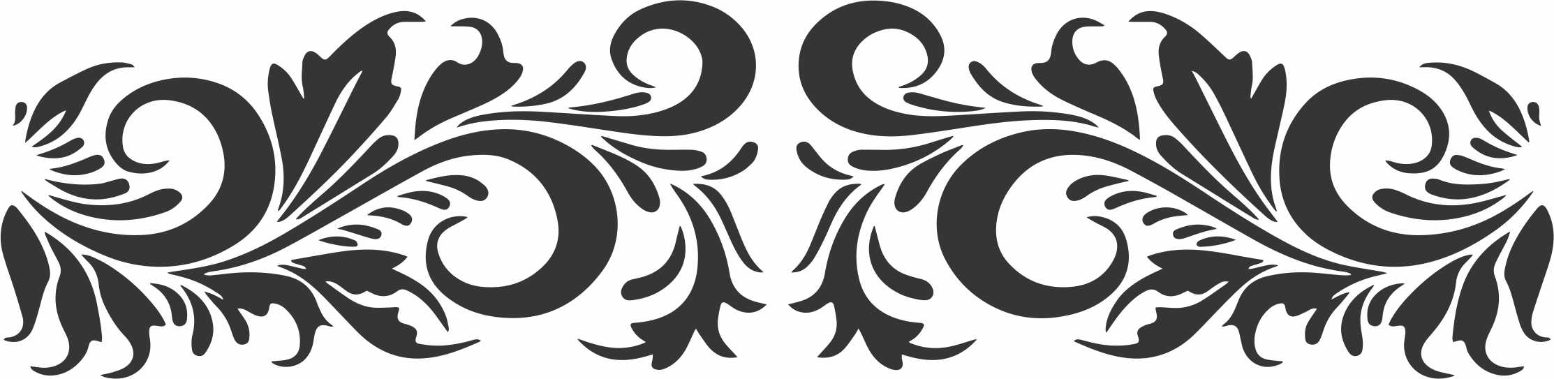 Room Jali Decoration Border Design Free DXF File