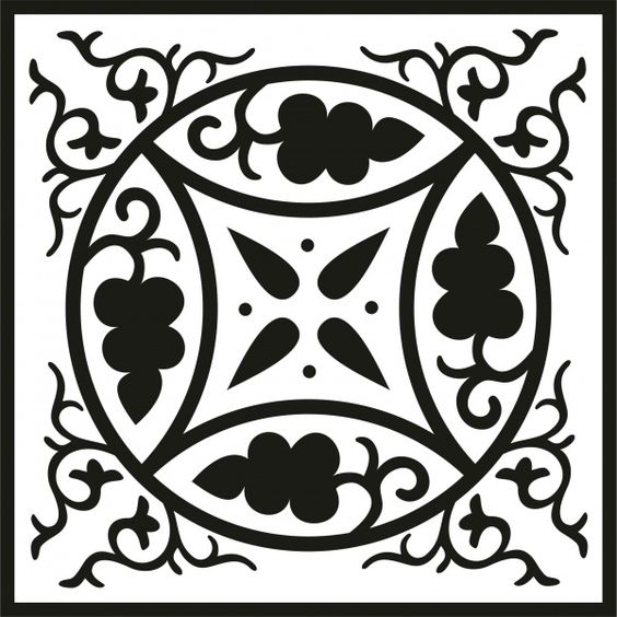 Router Cutting Design Free DXF File