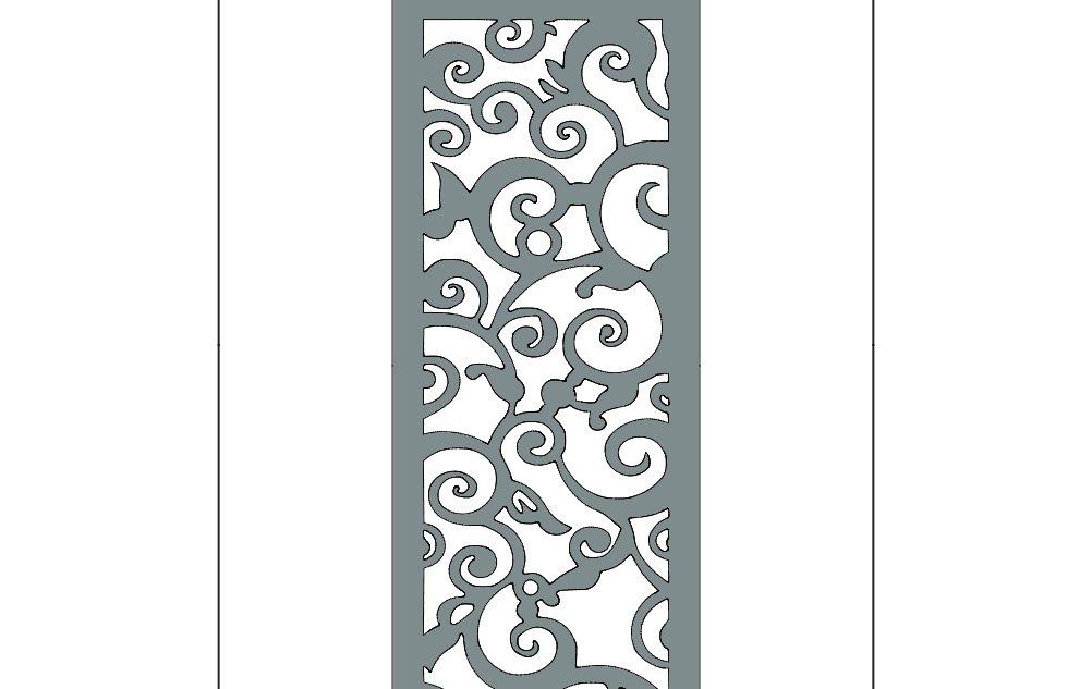 s42 Grille Pattern Free DXF File