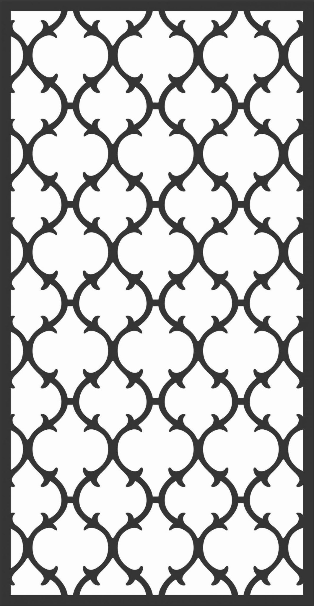 Screen Panel Patterns Seamless 33 Free DXF File