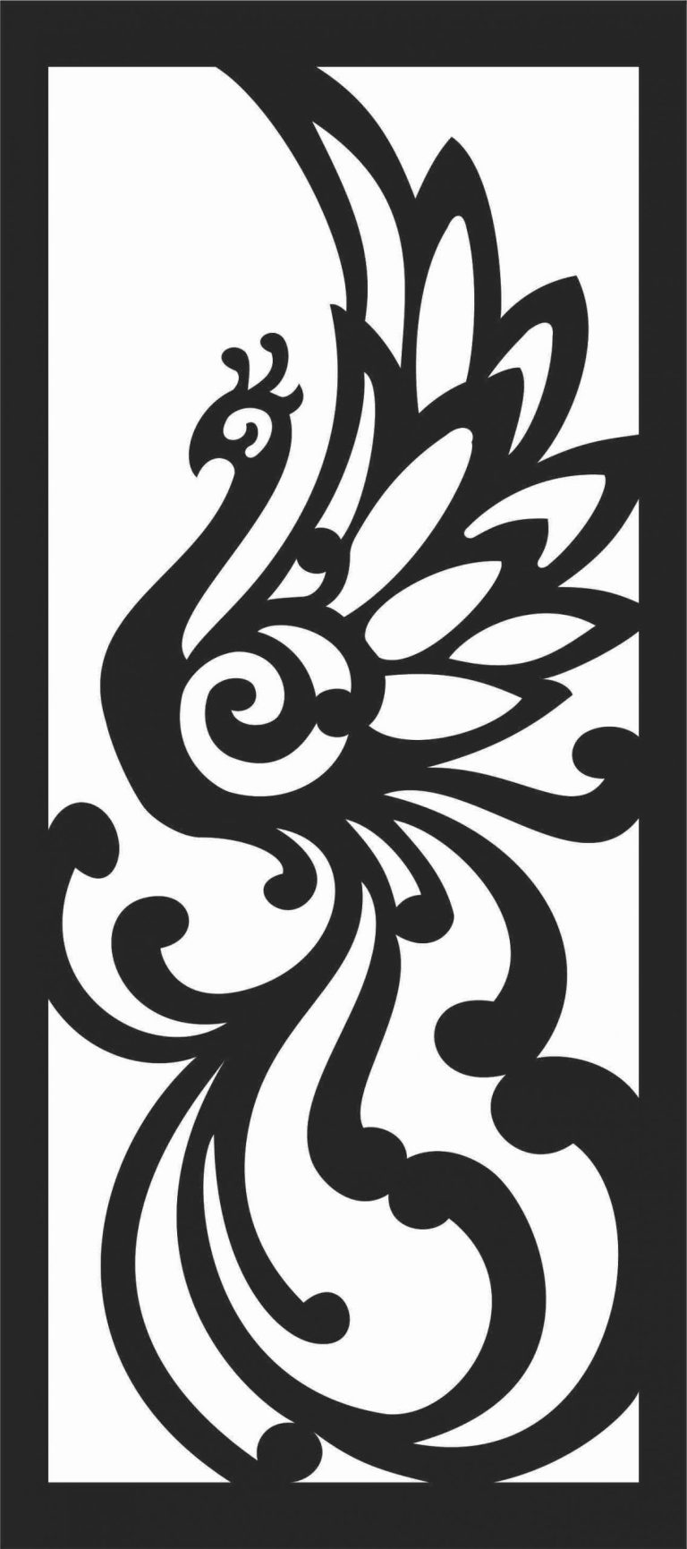 Screen Panel Patterns Seamless 45 Free DXF File