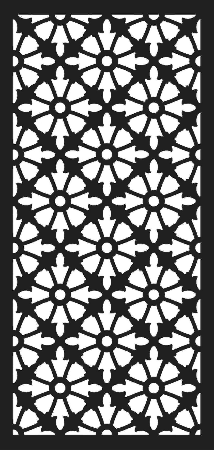 Screen Panel Patterns Seamless 51 Free DXF File