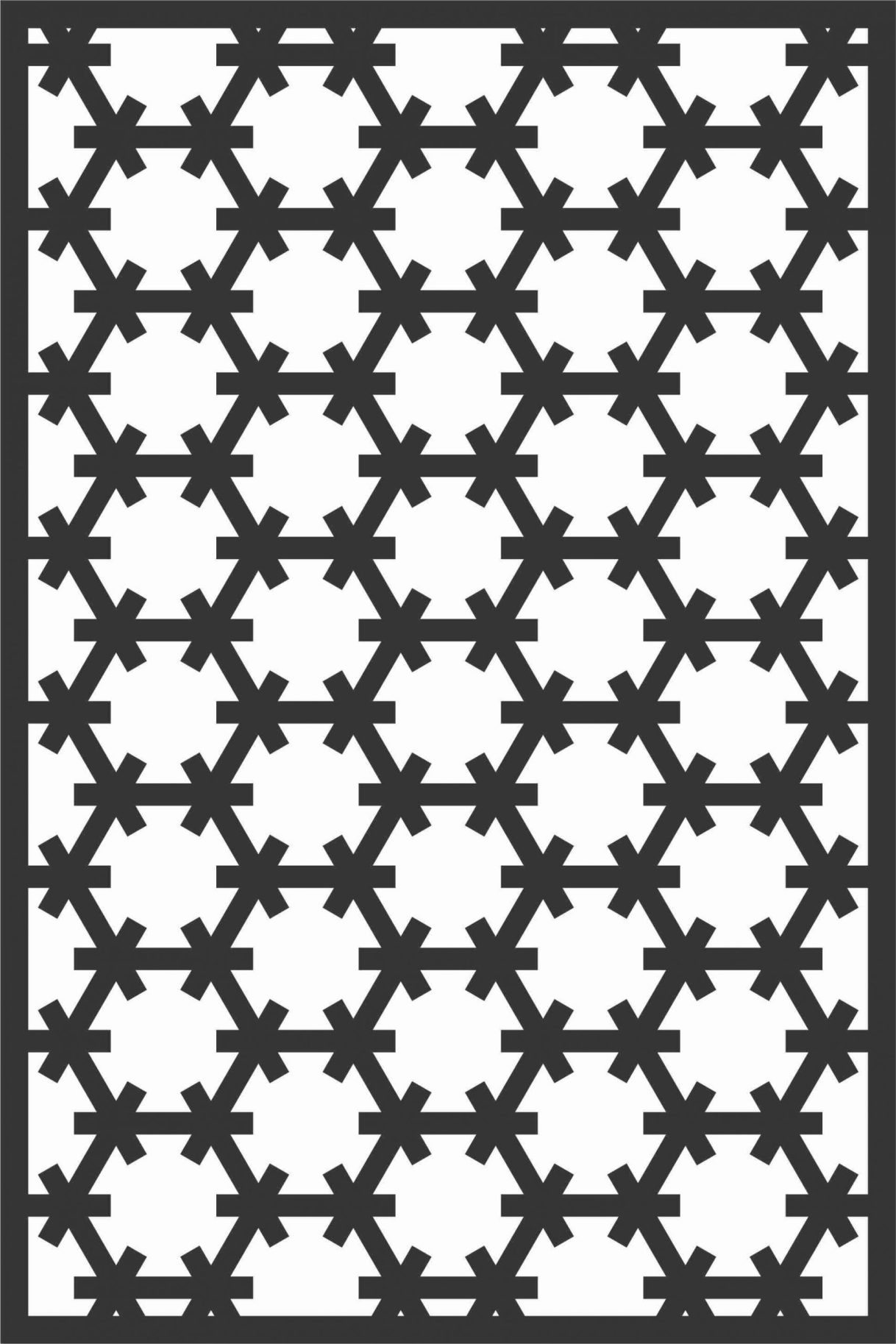 Screen Panel Patterns Seamless 57 Free DXF File