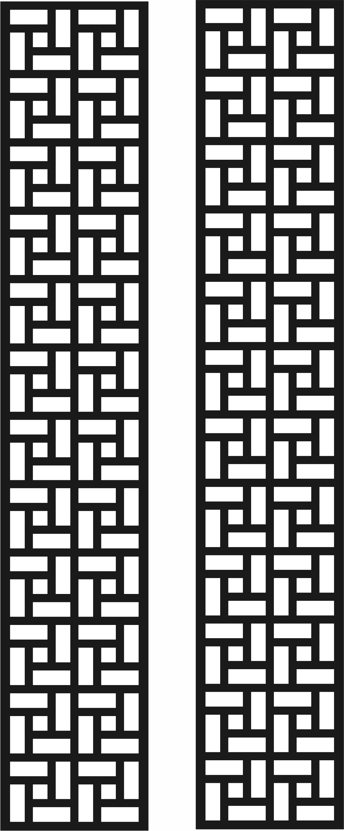 Seamless Separator Screen Design For Laser Cut Free Vector File