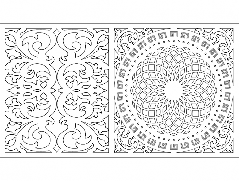 Seperator 20 Free DXF File