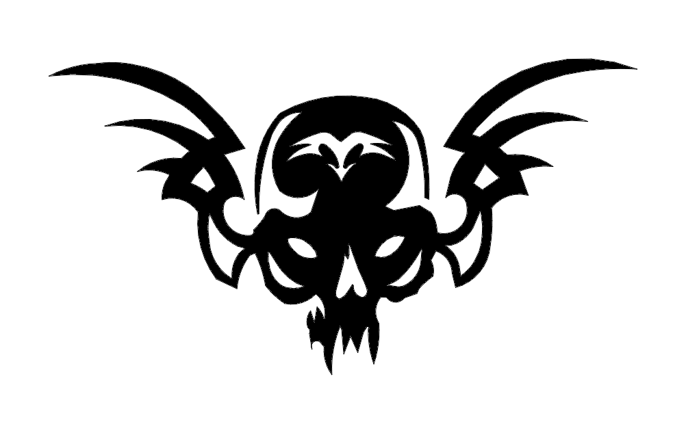 Skull 21 Free DXF File