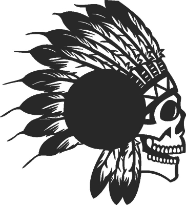 Skull Clock Free Vector File