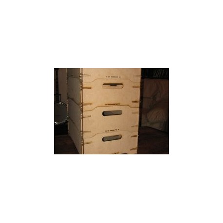 Stackable Storage Boxes Free DXF File
