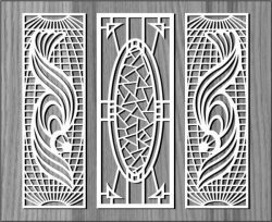 Strange Toxic Pattern For Laser Cut Cnc Free DXF File
