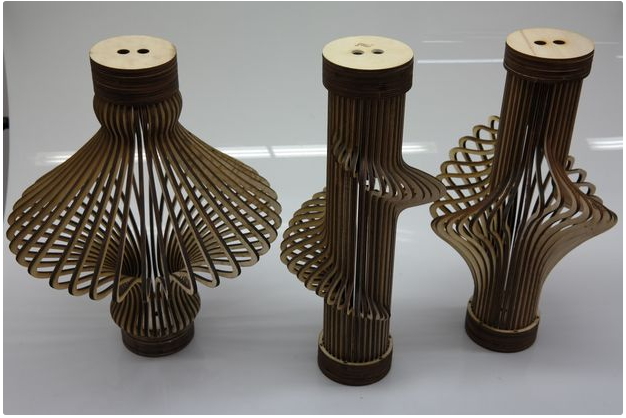 Surge Lamp For Laser Cut Free Vector File