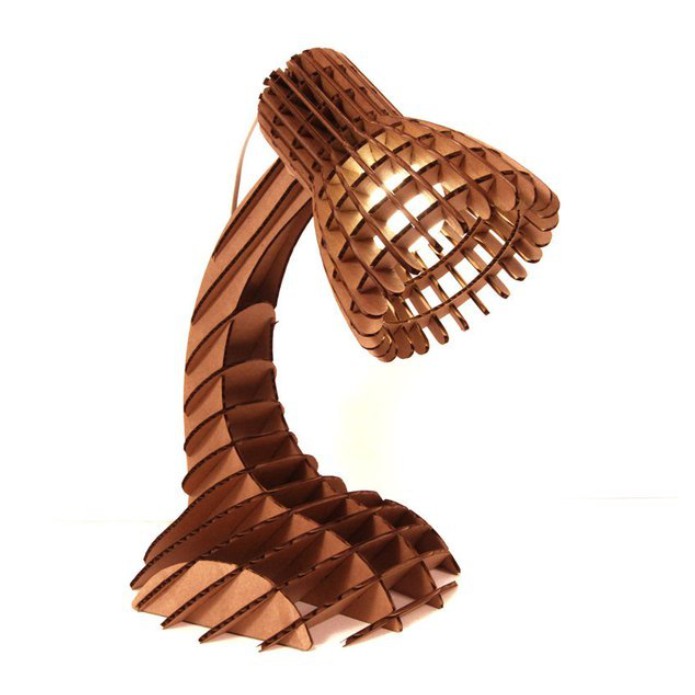 Table Lamp In Parametric Style Free DXF File
