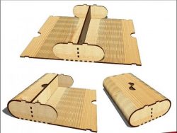 The Unique Box For Laser Cut Cnc Free Vector File