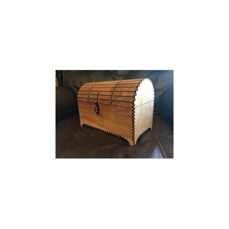 Treasure Box 2d Free DXF File