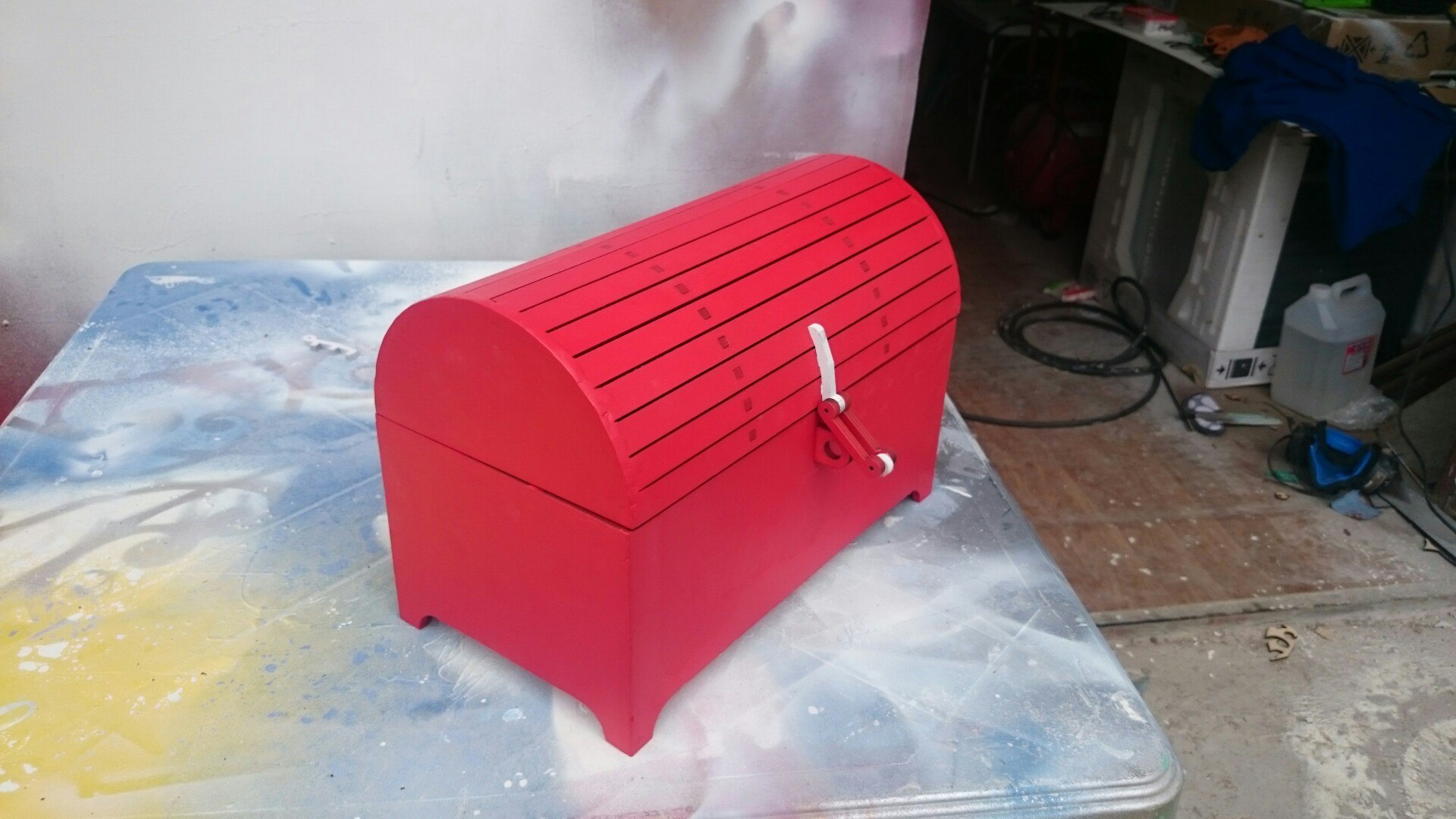 Treasure Box Laser Cutting Cnc Plans Free DXF File