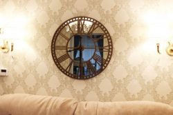 Wall Clock Is Ventilation Holes For Laser Cut Cnc Free Vector File