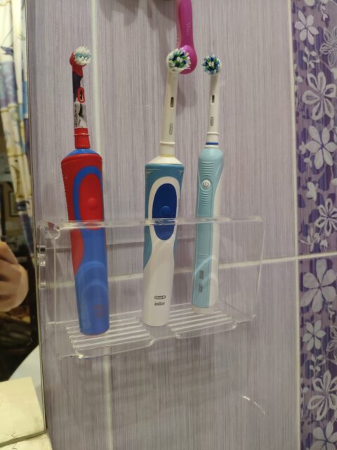 Wall Mounted Toothbrush Holder Acrylic 4mm Free Vector File