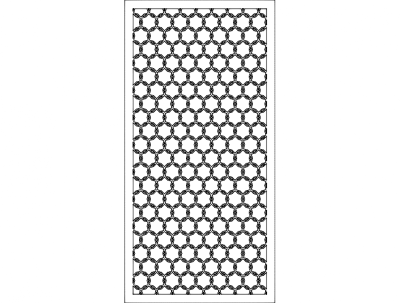 Wall Separator 1 Free DXF File