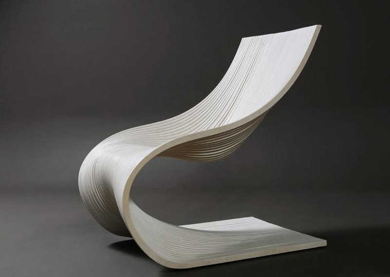 Wave Chair Free Vector File