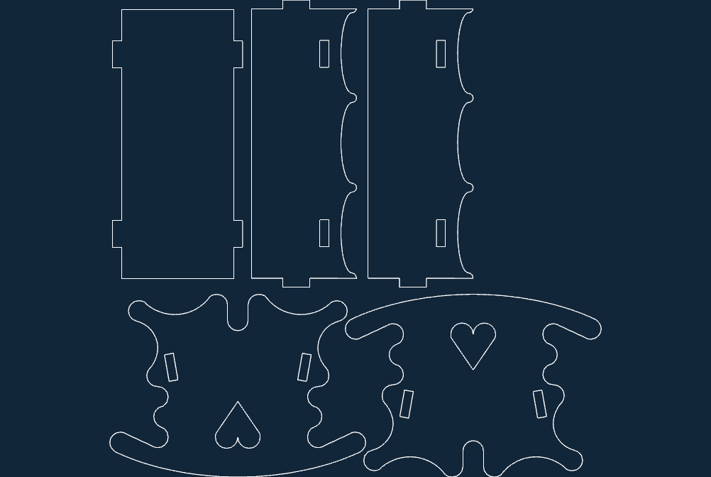 Wiege (cradle) Free DXF File