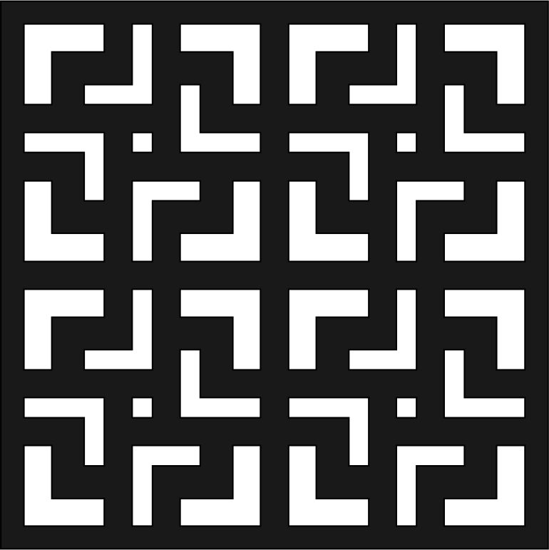 Window Grill Design Decoration Pattern Free Vector File