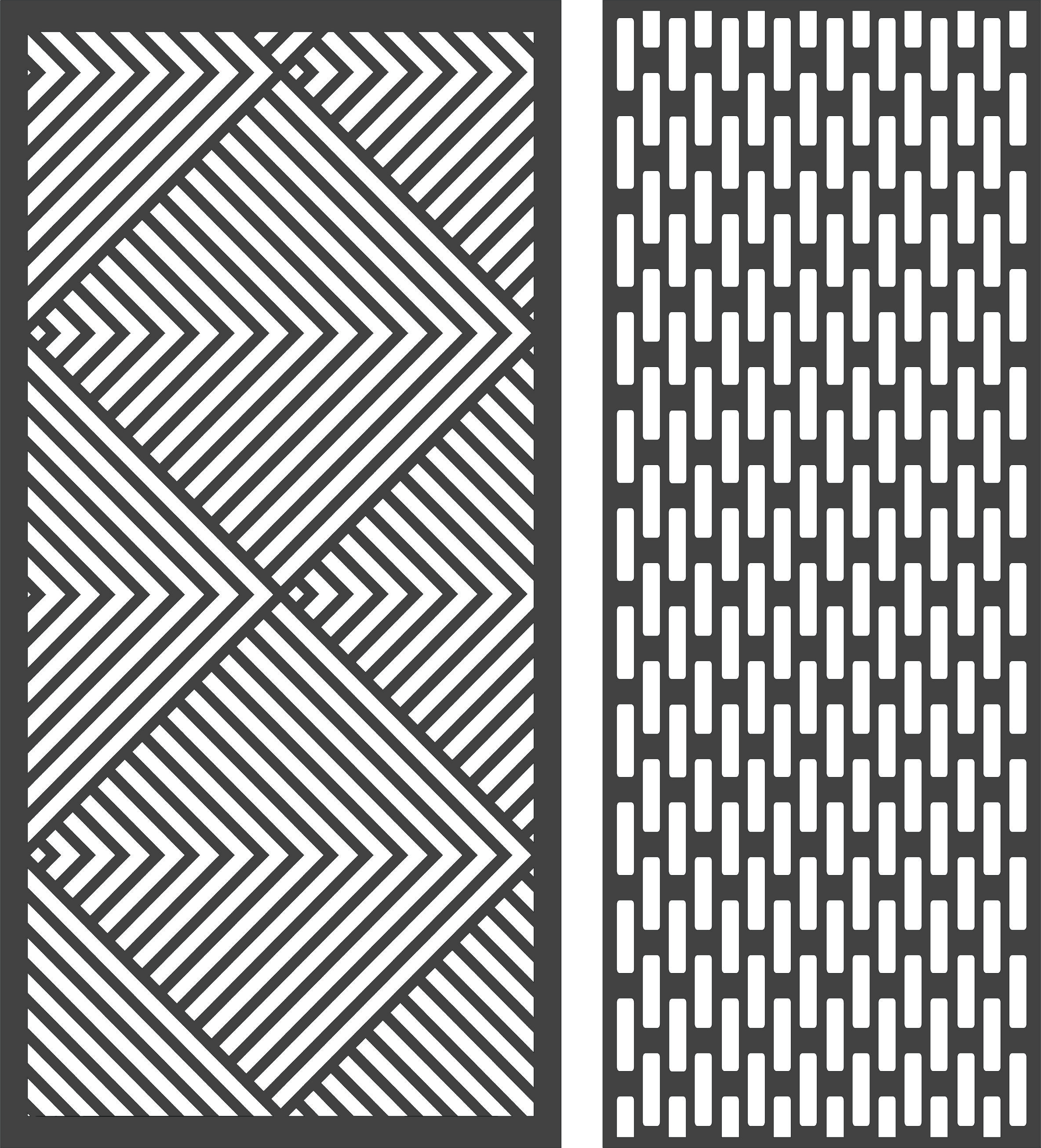 Window Lattice Simple Bulkhead Design For Laser Cut Free Vector File