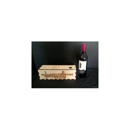 Wine Gift Box Free DXF File