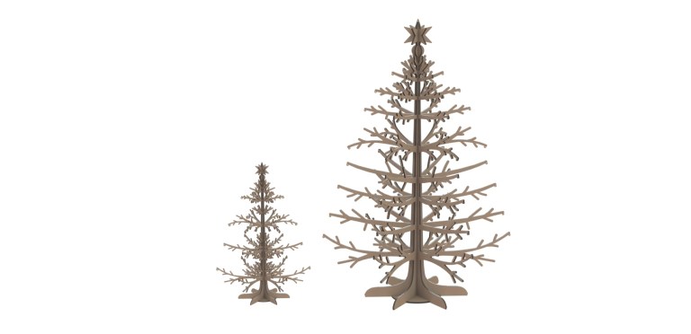 Wooden Jewellery Stand Tree Display Organizer Free Vector File