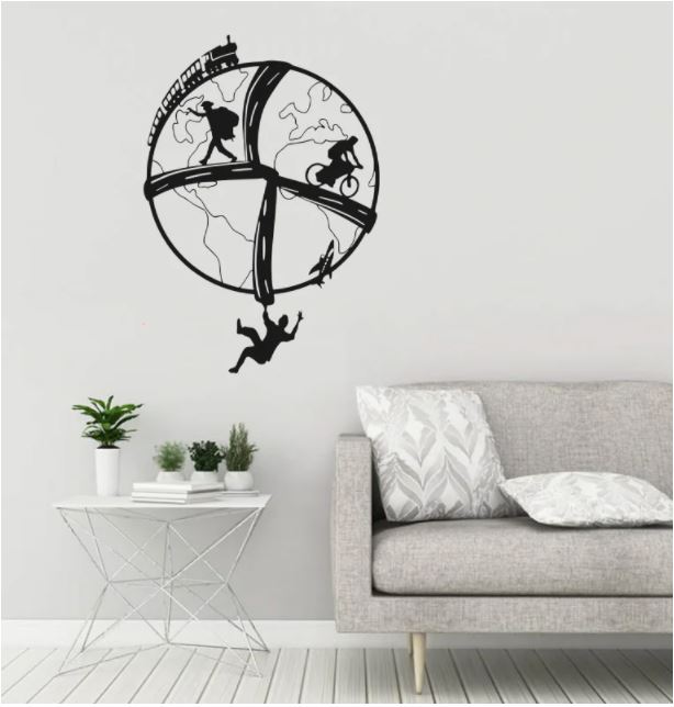 World Wall Decor Free Vector File